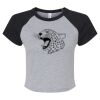 Women's Micro Rib Raglan Baby Tee Thumbnail