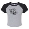 Women's Micro Rib Raglan Baby Tee Thumbnail