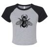 Women's Micro Rib Raglan Baby Tee Thumbnail