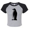 Women's Micro Rib Raglan Baby Tee Thumbnail