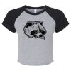 Women's Micro Rib Raglan Baby Tee Thumbnail