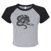 Women's Micro Rib Raglan Baby Tee Thumbnail