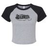 Women's Micro Rib Raglan Baby Tee Thumbnail