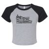 Women's Micro Rib Raglan Baby Tee Thumbnail