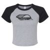 Women's Micro Rib Raglan Baby Tee Thumbnail