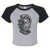 Women's Micro Rib Raglan Baby Tee Thumbnail