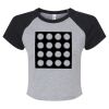 Women's Micro Rib Raglan Baby Tee Thumbnail
