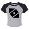Women's Micro Rib Raglan Baby Tee Thumbnail