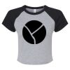 Women's Micro Rib Raglan Baby Tee Thumbnail