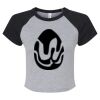 Women's Micro Rib Raglan Baby Tee Thumbnail