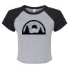 Women's Micro Rib Raglan Baby Tee Thumbnail