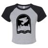 Women's Micro Rib Raglan Baby Tee Thumbnail