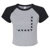 Women's Micro Rib Raglan Baby Tee Thumbnail