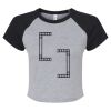 Women's Micro Rib Raglan Baby Tee Thumbnail