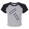 Women's Micro Rib Raglan Baby Tee Thumbnail