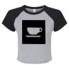 Women's Micro Rib Raglan Baby Tee Thumbnail