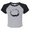 Women's Micro Rib Raglan Baby Tee Thumbnail