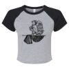 Women's Micro Rib Raglan Baby Tee Thumbnail