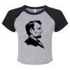 Women's Micro Rib Raglan Baby Tee Thumbnail