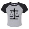 Women's Micro Rib Raglan Baby Tee Thumbnail