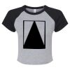 Women's Micro Rib Raglan Baby Tee Thumbnail
