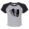 Women's Micro Rib Raglan Baby Tee Thumbnail