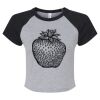 Women's Micro Rib Raglan Baby Tee Thumbnail