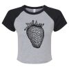 Women's Micro Rib Raglan Baby Tee Thumbnail