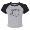 Women's Micro Rib Raglan Baby Tee Thumbnail