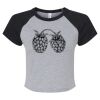 Women's Micro Rib Raglan Baby Tee Thumbnail