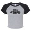 Women's Micro Rib Raglan Baby Tee Thumbnail