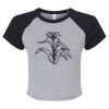 Women's Micro Rib Raglan Baby Tee Thumbnail