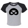 Women's Micro Rib Raglan Baby Tee Thumbnail