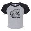 Women's Micro Rib Raglan Baby Tee Thumbnail