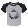Women's Micro Rib Raglan Baby Tee Thumbnail