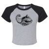 Women's Micro Rib Raglan Baby Tee Thumbnail