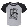 Women's Micro Rib Raglan Baby Tee Thumbnail