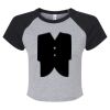 Women's Micro Rib Raglan Baby Tee Thumbnail