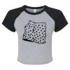 Women's Micro Rib Raglan Baby Tee Thumbnail