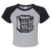 Women's Micro Rib Raglan Baby Tee Thumbnail