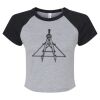Women's Micro Rib Raglan Baby Tee Thumbnail