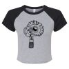 Women's Micro Rib Raglan Baby Tee Thumbnail