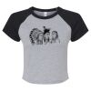 Women's Micro Rib Raglan Baby Tee Thumbnail