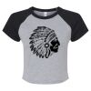 Women's Micro Rib Raglan Baby Tee Thumbnail