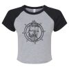 Women's Micro Rib Raglan Baby Tee Thumbnail