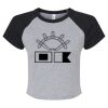 Women's Micro Rib Raglan Baby Tee Thumbnail