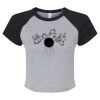 Women's Micro Rib Raglan Baby Tee Thumbnail