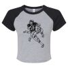 Women's Micro Rib Raglan Baby Tee Thumbnail