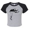 Women's Micro Rib Raglan Baby Tee Thumbnail