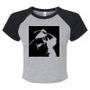 Women's Micro Rib Raglan Baby Tee Thumbnail